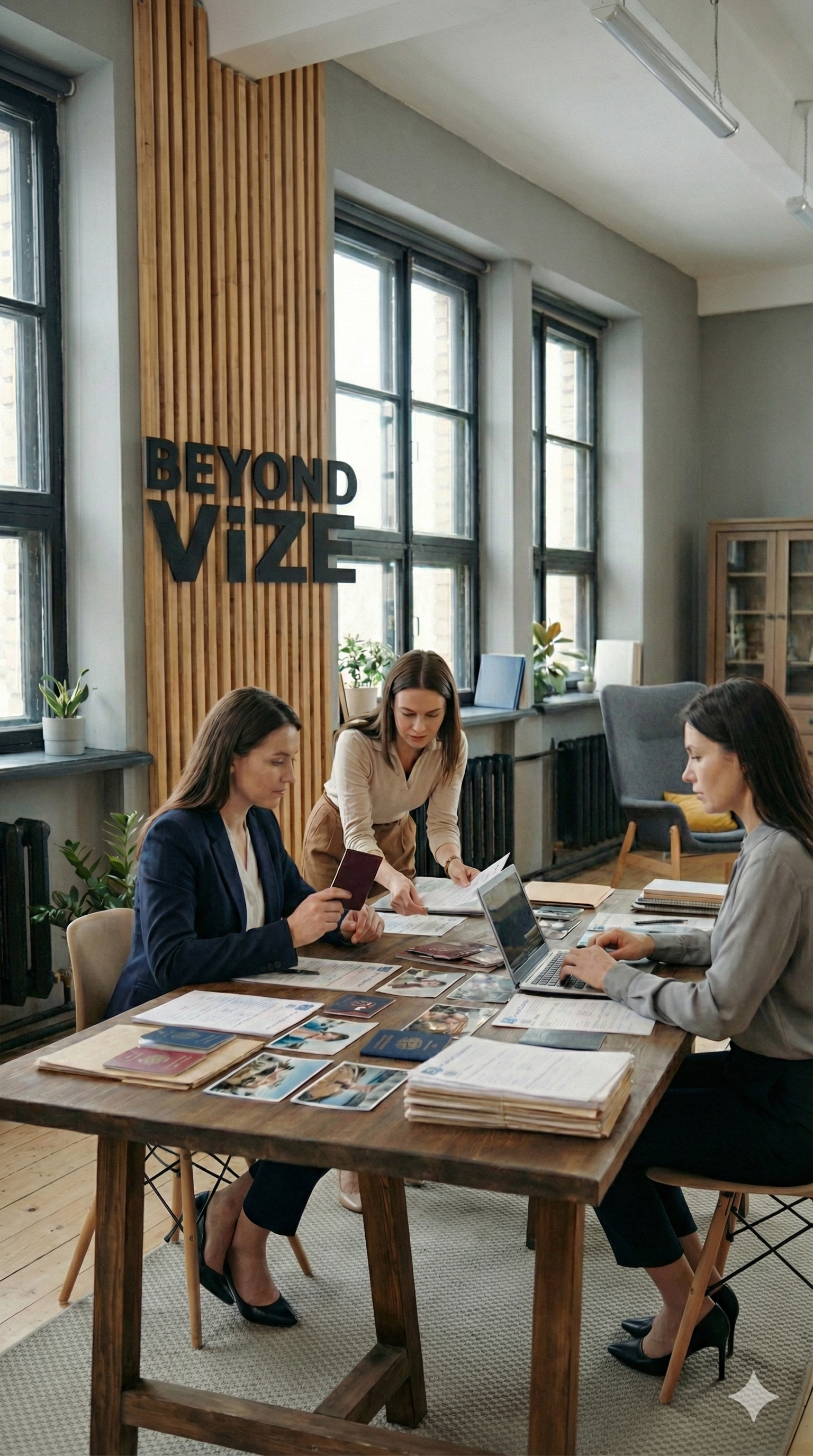 Beyond Vize Danışmanlık ekibi çalışma ortamı